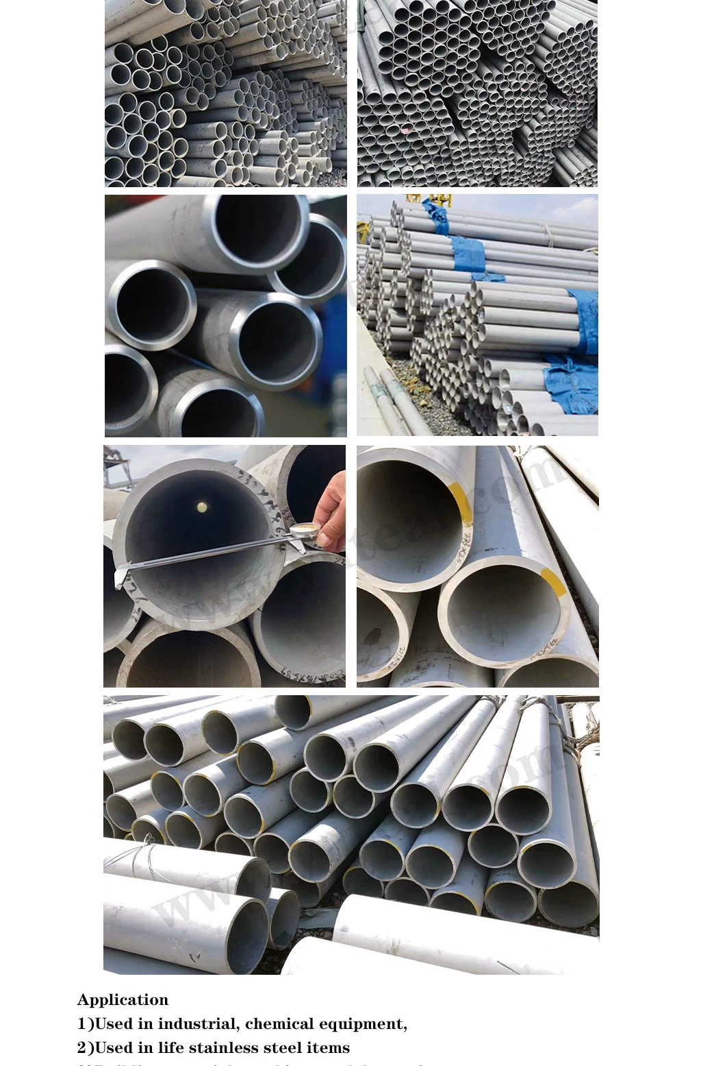 300 Series Industrial Round Stainless Steel Honing Tube High Grade Durable Seamless Steel Hydraulic Honing Tube