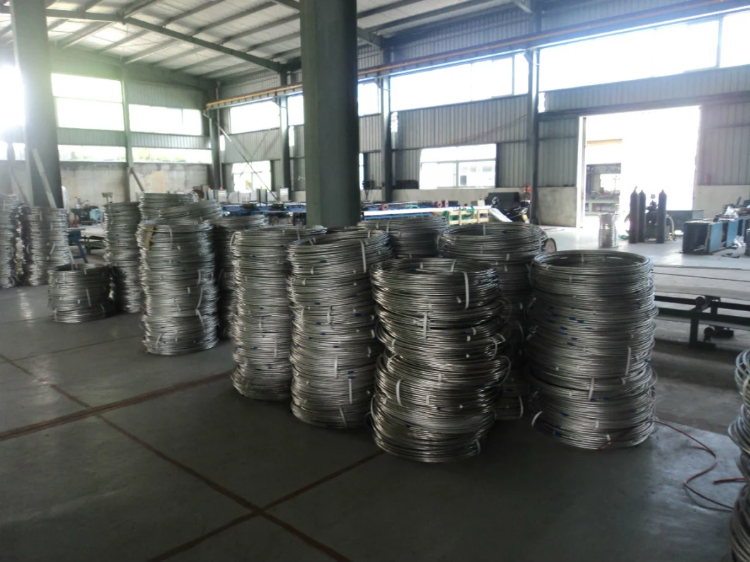 316L Stainless Steel Seamless Coiled Tube Cold Rolled Oil Tubing