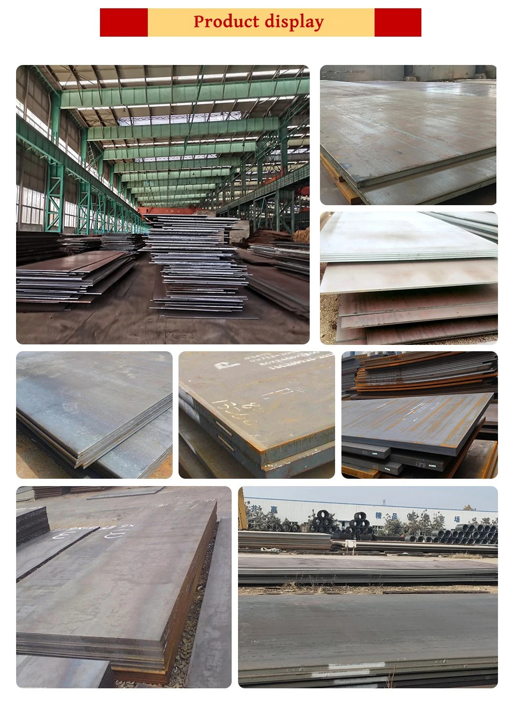 Best Quality A283 Q235 HD 400 450 500 550 600 Iron Plate Nm360 Nm400 Nm450 Nm500 Nm550 Nm600 Jfe360 Jfe400 Jfe500 Carbon Wear Resistant Steel Sheet