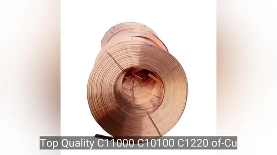 3/8 Polegada ASTM B280 Rolo de Cobre Tubo de Cobre R410A Tubulação de Cobre Bobinas